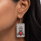 Invincible Icon - Red - Paparazzi Earring Image
