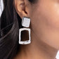 STARE and Square - Paparazzi Earring Image