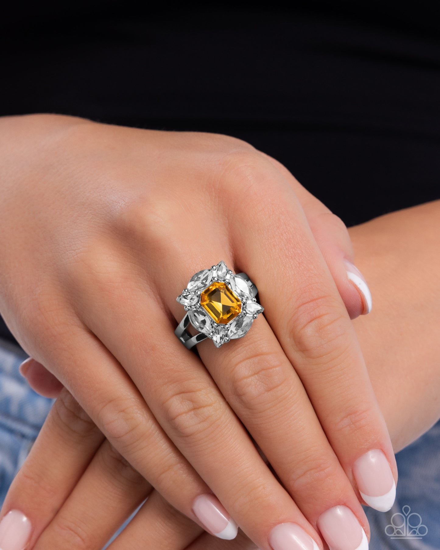 Beautiful Things - Yellow - Paparazzi Ring Image