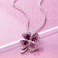 Four Leaf Fashion - Pink - Paparazzi Necklace Image
