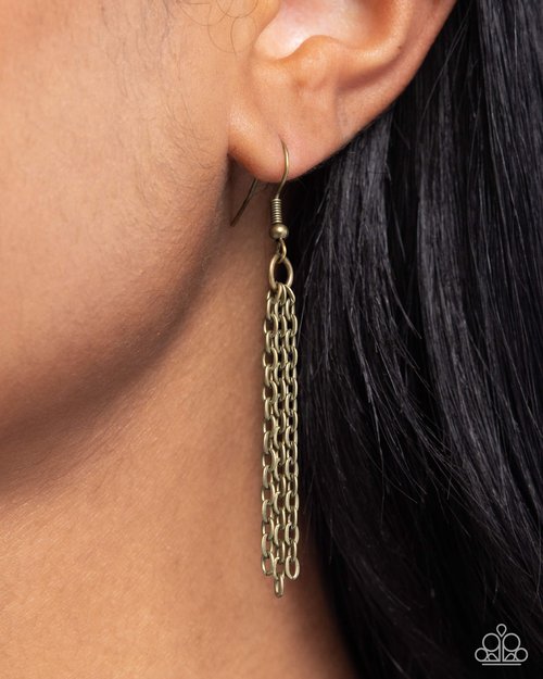 Key Ring - Necklace - Paparazzi Necklace Image