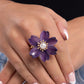 Paparazzi Ring ~ Floral Force - Purple