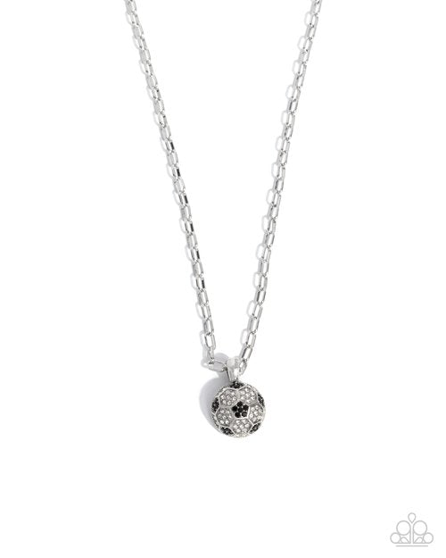 Soccer Pitch - Paparazzi Necklace Image