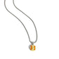 Throw a Softball - Yellow - Paparazzi Necklace Image