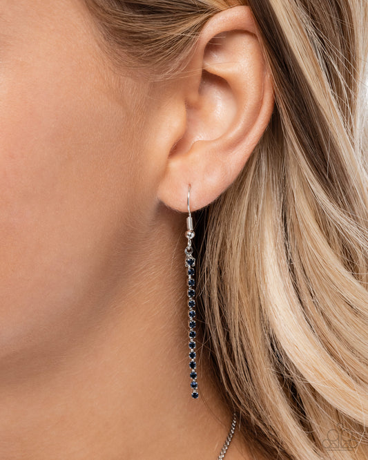 Reinforced Radiance - Blue - Paparazzi Necklace Image