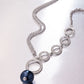 Refined Rapid - Blue - Paparazzi Necklace Image