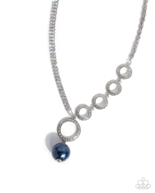 Refined Rapid - Blue - Paparazzi Necklace Image