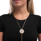 Reinforced Radiance - Gold - Paparazzi Necklace Image