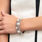 Cultured Confidence - White - Paparazzi Bracelet Image