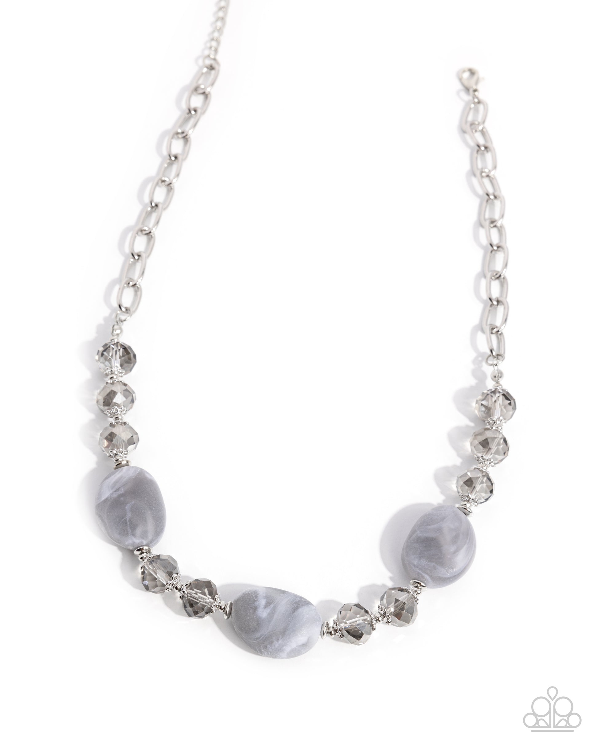 Blended Bliss - Complete Look - Silver - Paparazzi Product Image