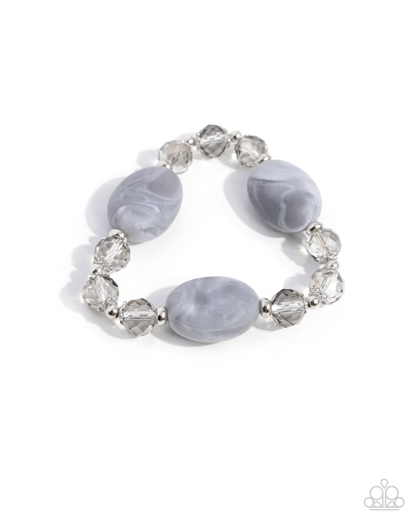 Blended Bliss - Complete Look - Silver - Paparazzi Product Image