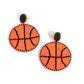 Shooting Hoops - Paparazzi Earring Image