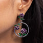 ROSE to You - Purple - Paparazzi Earring Image