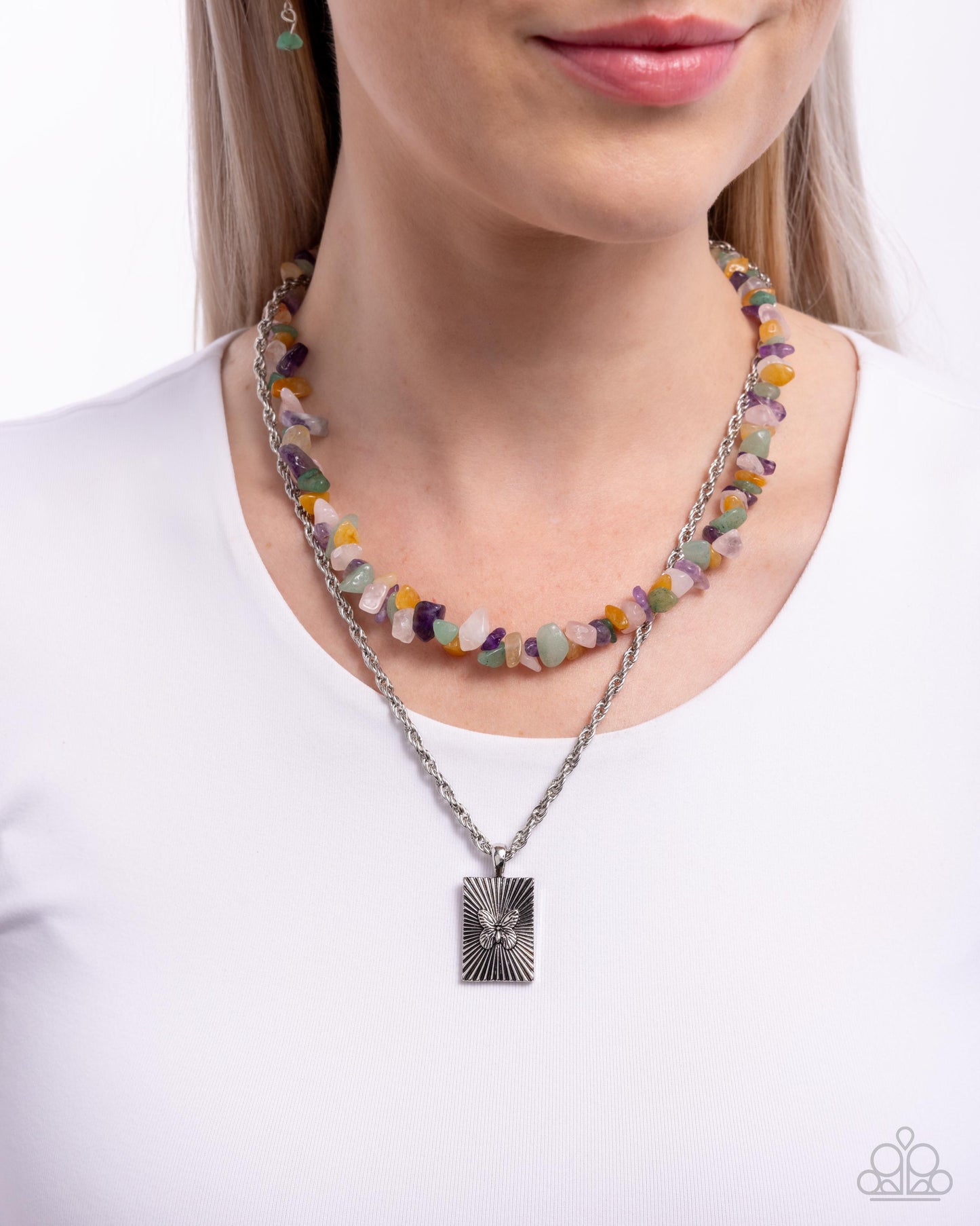 Transformational Tiers - Paparazzi Necklace Image