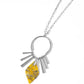 Dangerous Diamond - Yellow - Paparazzi Necklace Image