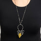 Dangerous Diamond - Yellow - Paparazzi Necklace Image