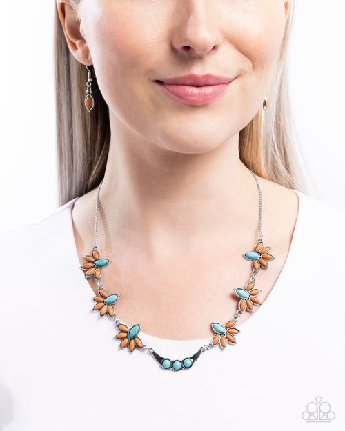 Substantial Stone - Brown - Paparazzi Necklace Image