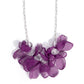 Fancy Fabric - Purple - Paparazzi Necklace Image