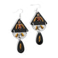 Abstract Articulation - Black - Paparazzi Earring Image