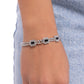 Suitable Squares - Black - Paparazzi Bracelet Image
