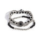 Bundle Up - Black - Paparazzi Bracelet Image