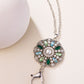 Angelic Arrangement - Green - Paparazzi Necklace Image