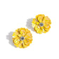Growth Rate - Yellow - Paparazzi Earring Image