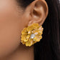 Growth Rate - Yellow - Paparazzi Earring Image