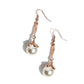 Royal Rarity - Copper - Paparazzi Earring Image