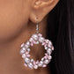Life Could Be ABEAM - Pink - Paparazzi Earring Image