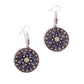 Cathedral Chic - Purple - Paparazzi Earring Image