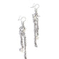 Glowing Gamut - White - Paparazzi Earring Image