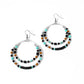 Audacious Arrangement - Black - Paparazzi Earring Image