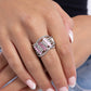 Confident Crisscross - Pink - Paparazzi Ring Image