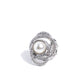 Concentric Chic - White - Paparazzi Ring Image