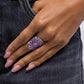 Authentic Allegiance - Purple - Paparazzi Ring Image