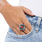 Imaginative Indulgence - Red - Paparazzi Ring Image
