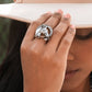 Noble Steed - White - Paparazzi Ring Image