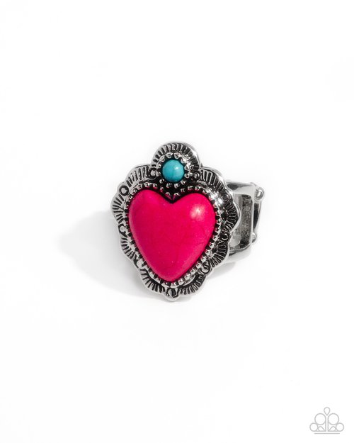 Texas Ranger - Pink - Paparazzi Ring Image