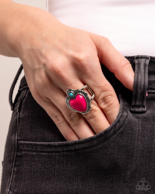 Texas Ranger - Pink - Paparazzi Ring Image