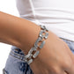Demanding More - Silver - Paparazzi Bracelet Image