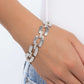 Demanding More - White - Paparazzi Bracelet Image