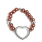 My Love, My Life - Brown - Paparazzi Bracelet Image
