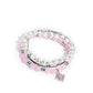 Testing the Waters - Pink - Paparazzi Bracelet Image