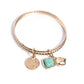 Adorably Authentic - Blue - Paparazzi Bracelet Image