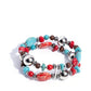 Heroic Harmony - Red - Paparazzi Bracelet Image
