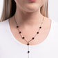 Waltzing Welcome - Black - Paparazzi Necklace Image