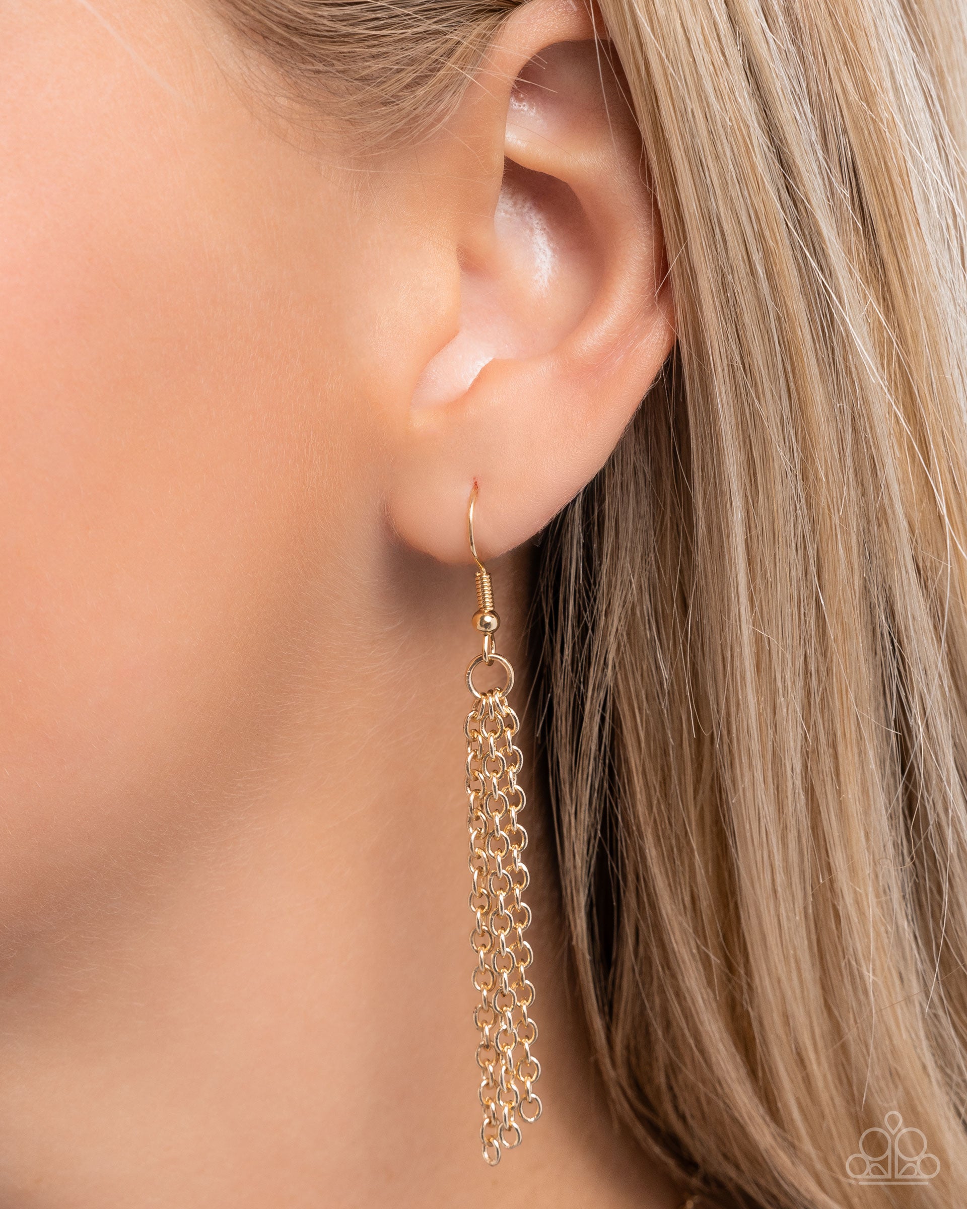 Lunar Month - Gold - Paparazzi Necklace Image