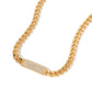 Rockstar Radiance - Gold - Paparazzi Necklace Image