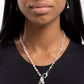 Love Match - Pink - Paparazzi Necklace Image